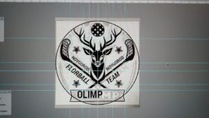 Создание логотипа для флорбольной команды Олимп